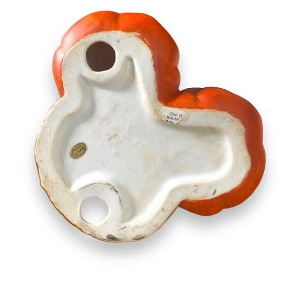 Vntg Painted Ceramic Pumpkin Jack o Lantern
Halloween Decor Cute Whimsical - Picture 6 of 7